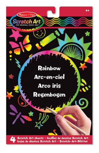 Kratzbilder Regenbogen